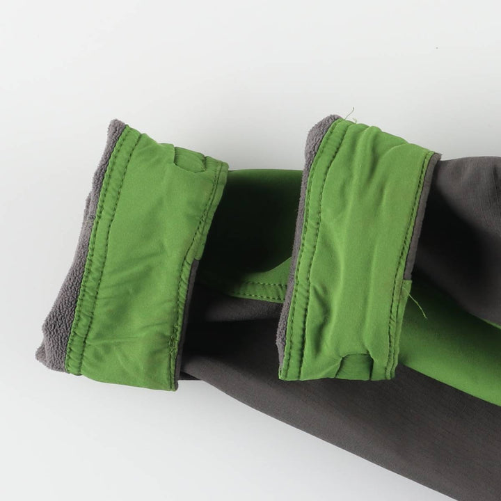 Eddie Bauer Softshell Jacket, Men's Size Small polyester green type Vintage Second Hand