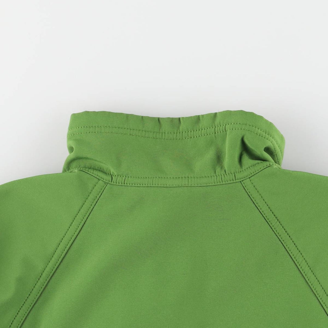Eddie Bauer Softshell Jacket, Men's Size Small polyester green type Vintage Second Hand