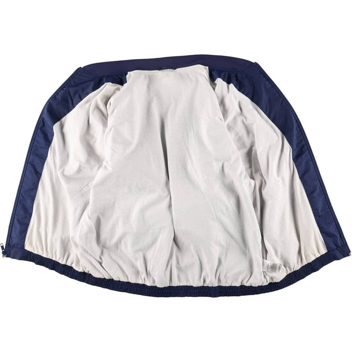 00'S Adidas nylon jacket, men's XL size Nylon navy blue type Vintage Second Hand