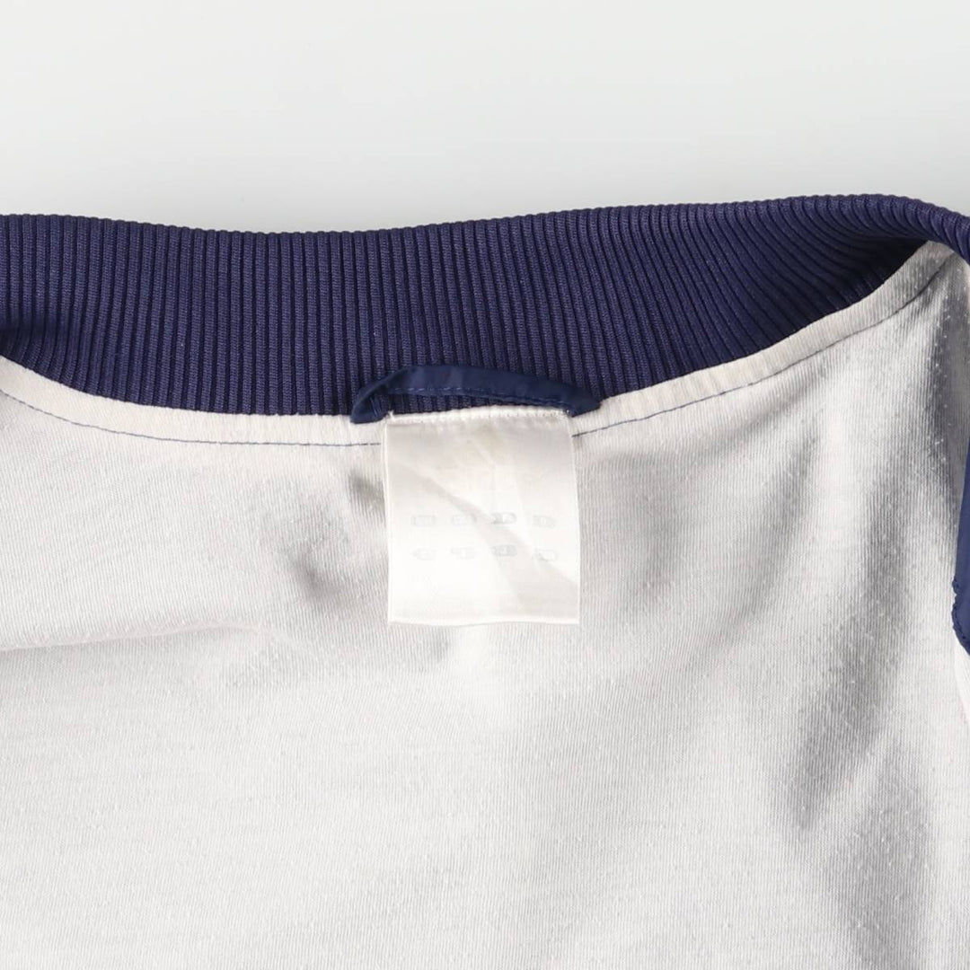 00'S Adidas nylon jacket, men's XL size Nylon navy blue type Vintage Second Hand