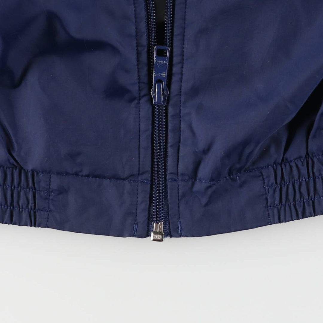 00'S Adidas nylon jacket, men's XL size Nylon navy blue type Vintage Second Hand