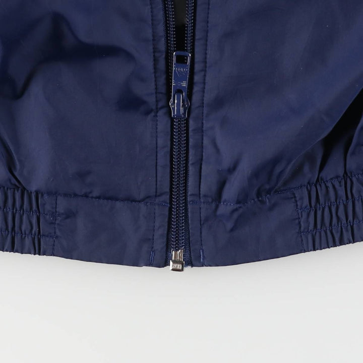 00'S Adidas nylon jacket, men's XL size Nylon navy blue type Vintage Second Hand