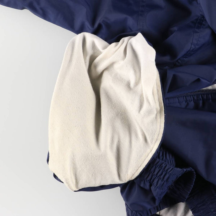 00'S Adidas nylon jacket, men's XL size Nylon navy blue type Vintage Second Hand