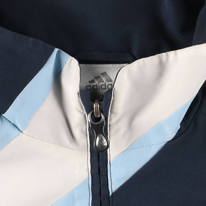 2000'S adidas LA LIGA REAL MADRID windbreaker, men's size M polyester navy blue type Vintage Second Hand