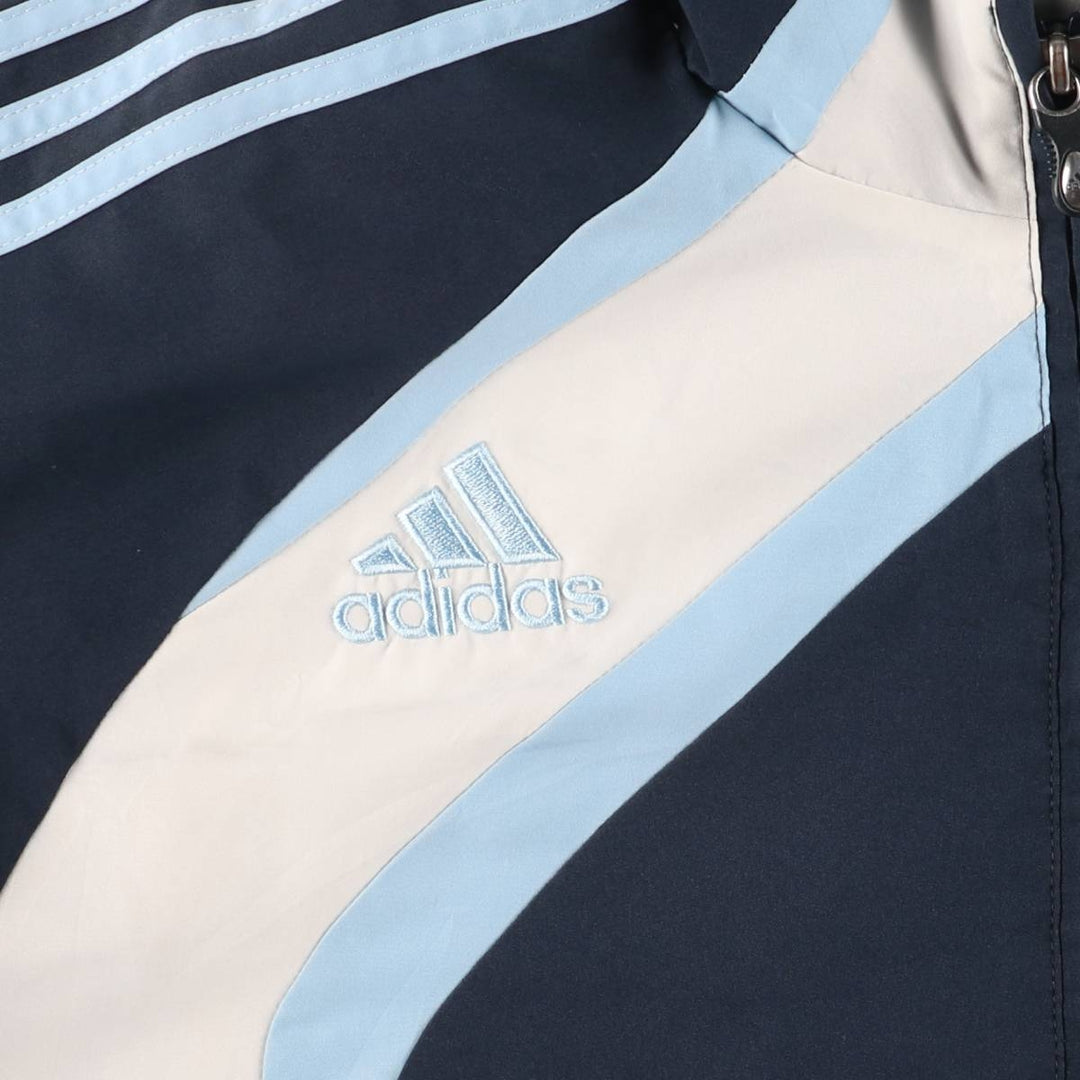 2000'S adidas LA LIGA REAL MADRID windbreaker, men's size M polyester navy blue type Vintage Second Hand