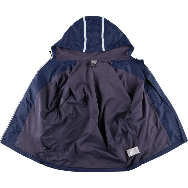 2000'S Nike Nylon Parka, Men's Size Medium Nylon navy blue type Vintage Second Hand