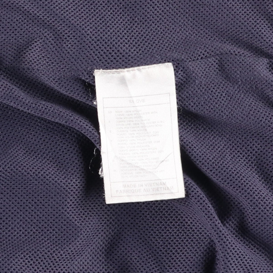 2000'S Nike Nylon Parka, Men's Size Medium Nylon navy blue type Vintage Second Hand