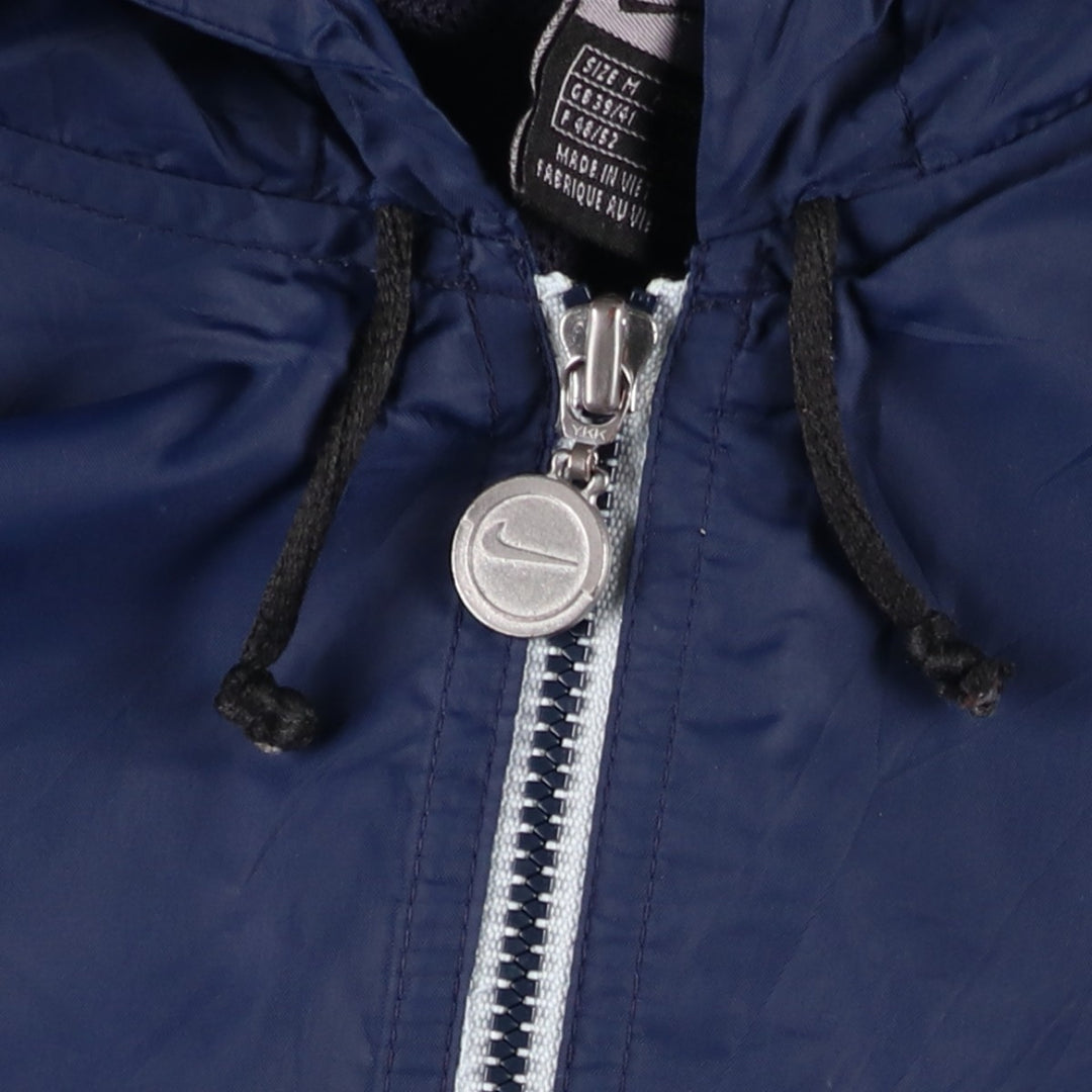 2000'S Nike Nylon Parka, Men's Size Medium Nylon navy blue type Vintage Second Hand