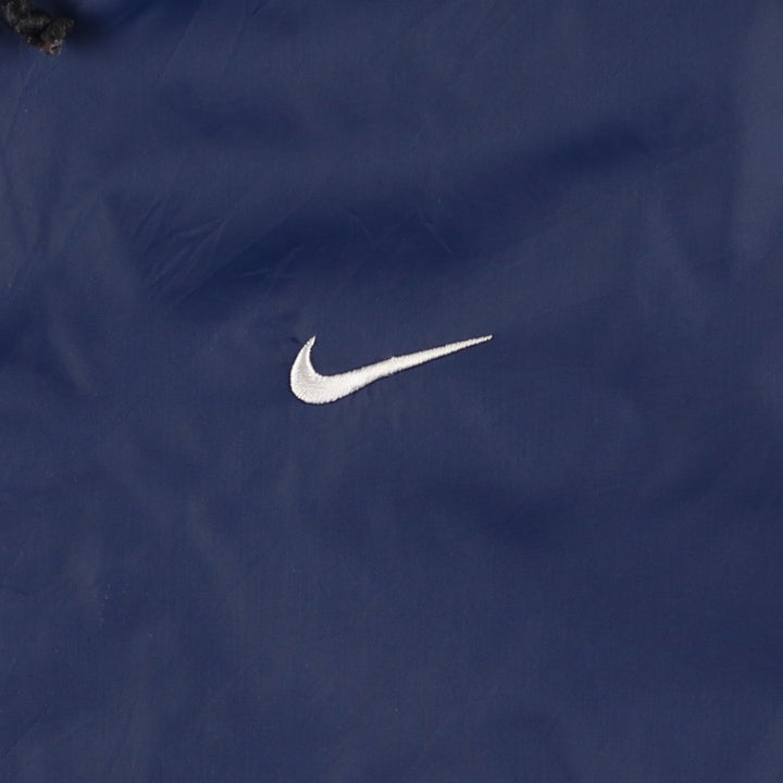 2000'S Nike Nylon Parka, Men's Size Medium Nylon navy blue type Vintage Second Hand