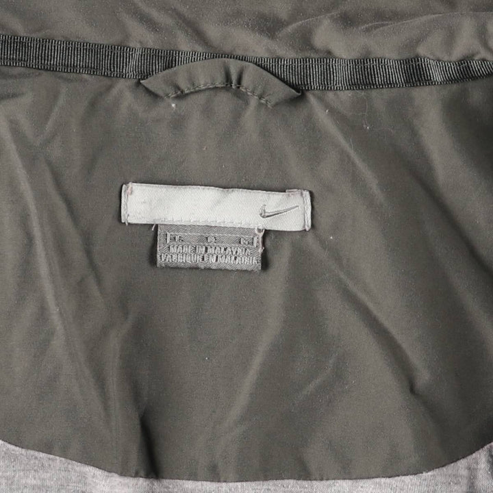 00'S Nike Nylon Jacket Men's Size L Nylon Khaki type Vintage Second Hand