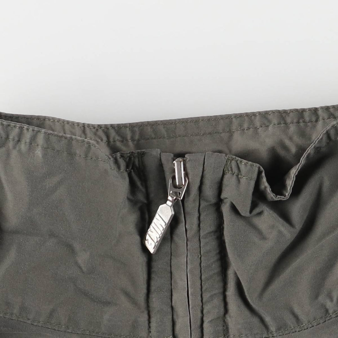 00'S Nike Nylon Jacket Men's Size L Nylon Khaki type Vintage Second Hand
