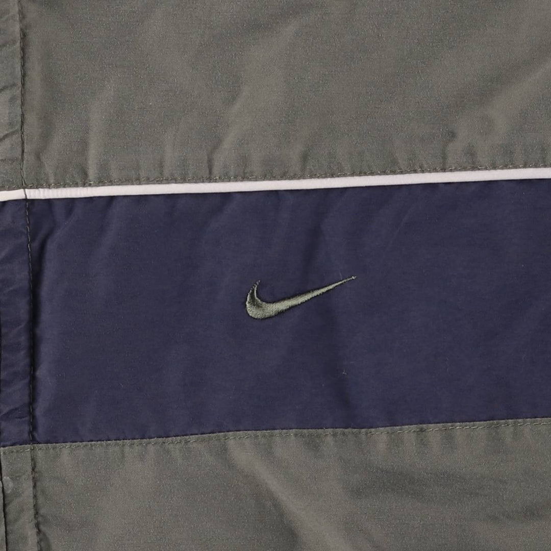 00'S Nike Nylon Jacket Men's Size L Nylon Khaki type Vintage Second Hand