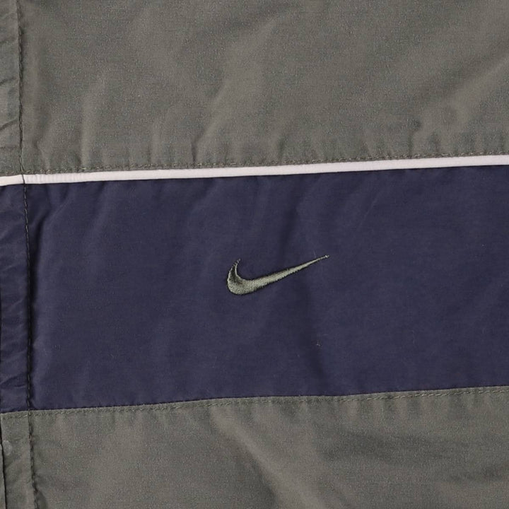 00'S Nike Nylon Jacket Men's Size L Nylon Khaki type Vintage Second Hand