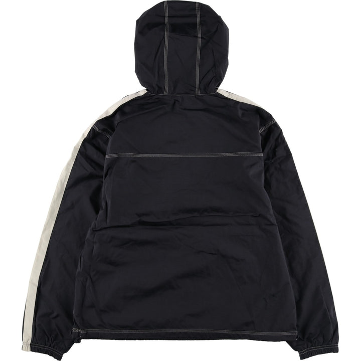 2000'S Adidas Anorak Parka Men's Size M Nylon black type Vintage Second Hand
