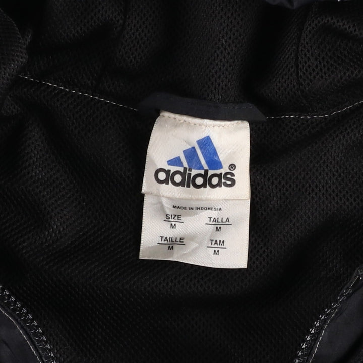 2000'S Adidas Anorak Parka Men's Size M Nylon black type Vintage Second Hand