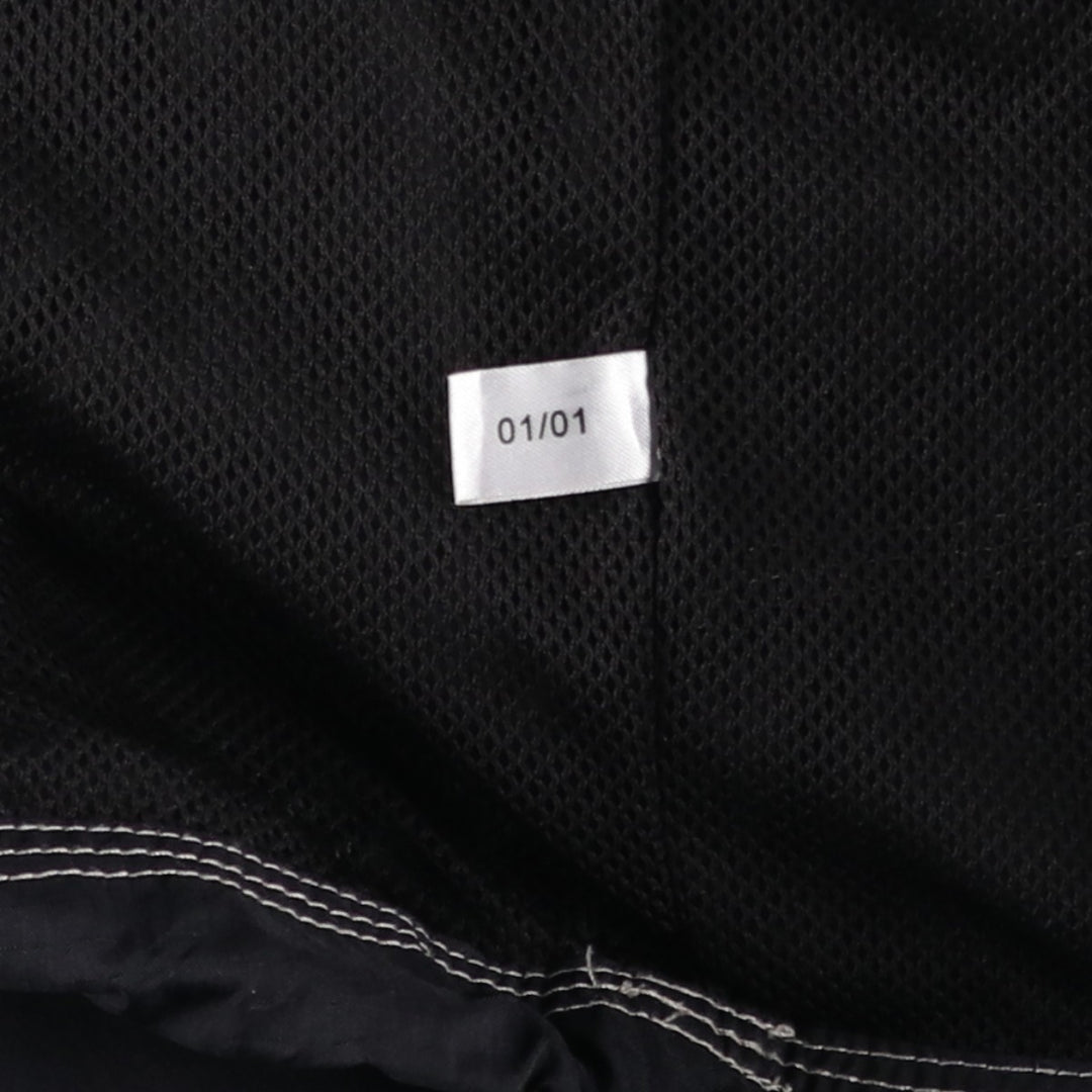 2000'S Adidas Anorak Parka Men's Size M Nylon black type Vintage Second Hand