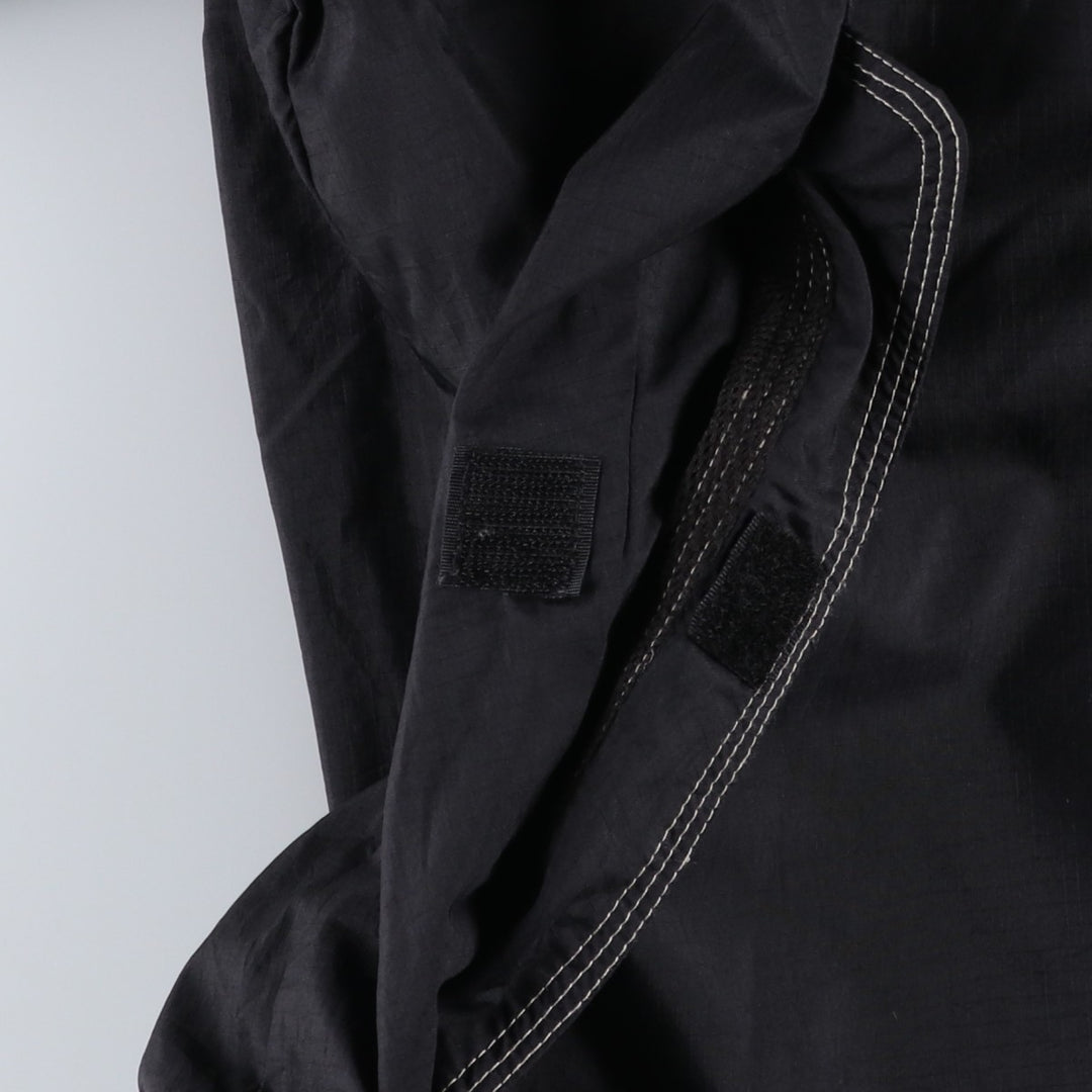 2000'S Adidas Anorak Parka Men's Size M Nylon black type Vintage Second Hand