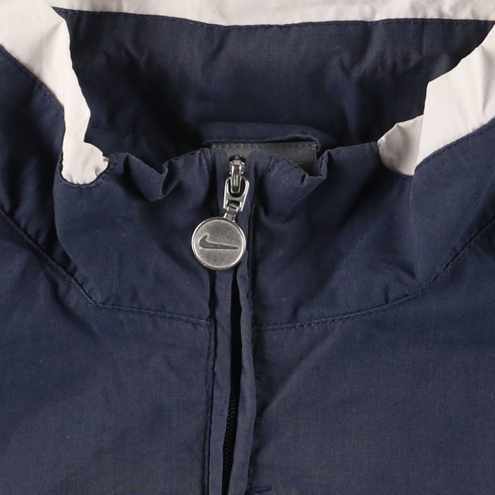 00'S Nike Windbreaker Men's Size L polyester navy blue type Vintage Second Hand