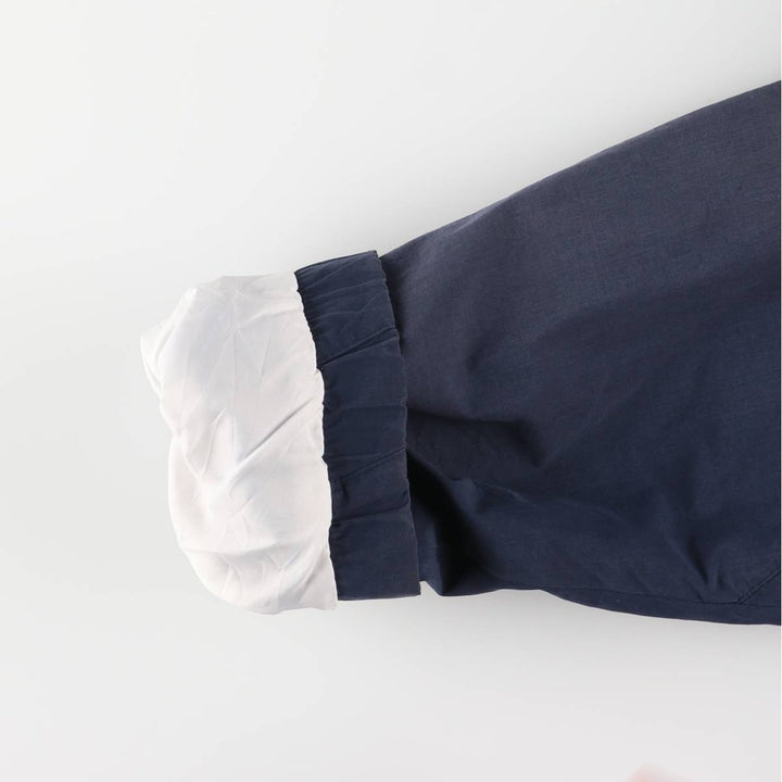 00'S Nike Windbreaker Men's Size L polyester navy blue type Vintage Second Hand