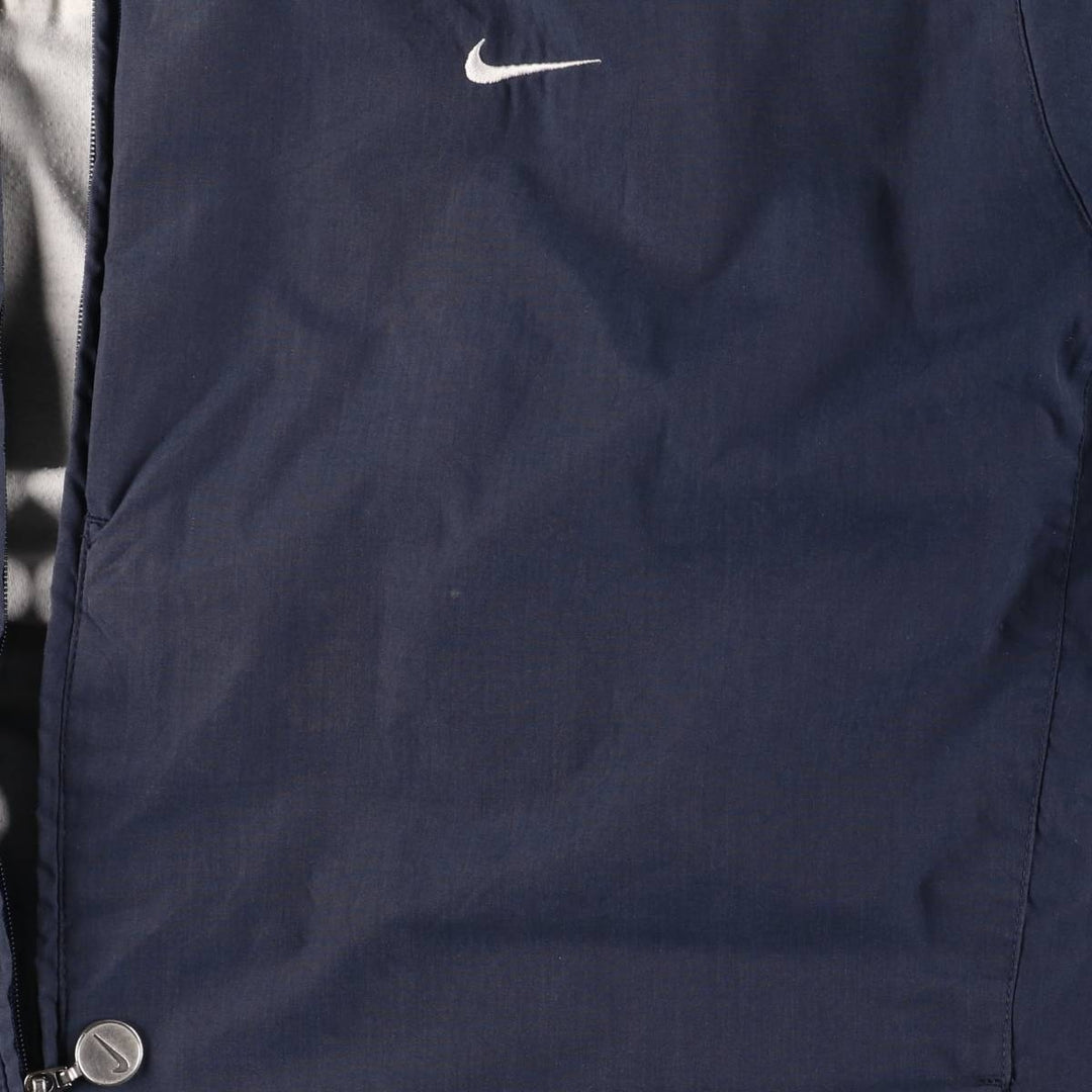 00'S Nike Windbreaker Men's Size L polyester navy blue type Vintage Second Hand