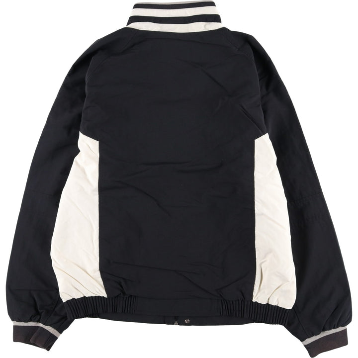 2000s~ Reebok Wisconsin University College Nylon Jacket, Men's Size L Nylon black type Vintage Second Hand