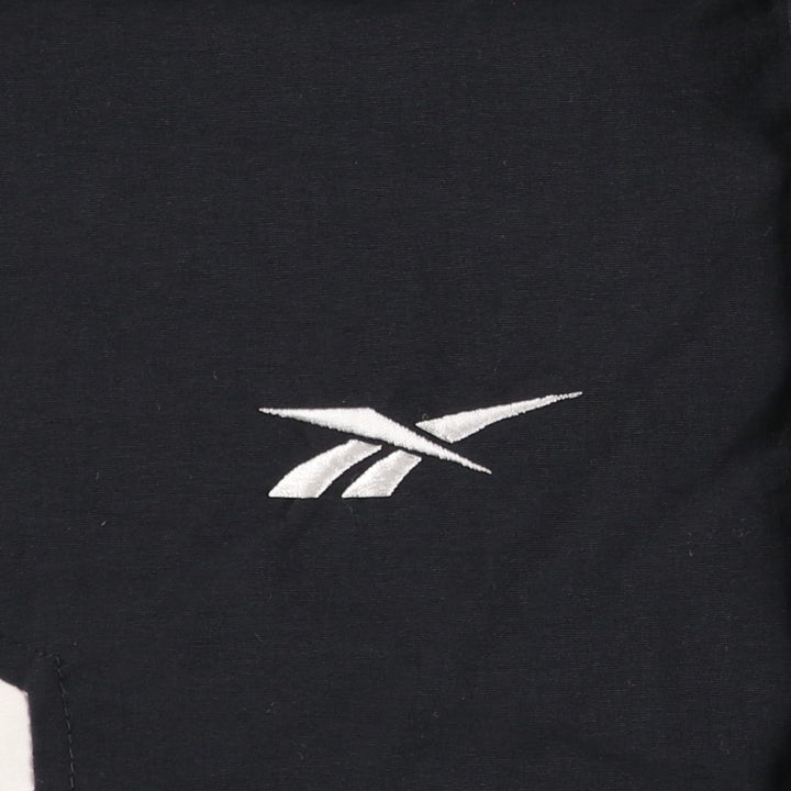 2000s~ Reebok Wisconsin University College Nylon Jacket, Men's Size L Nylon black type Vintage Second Hand