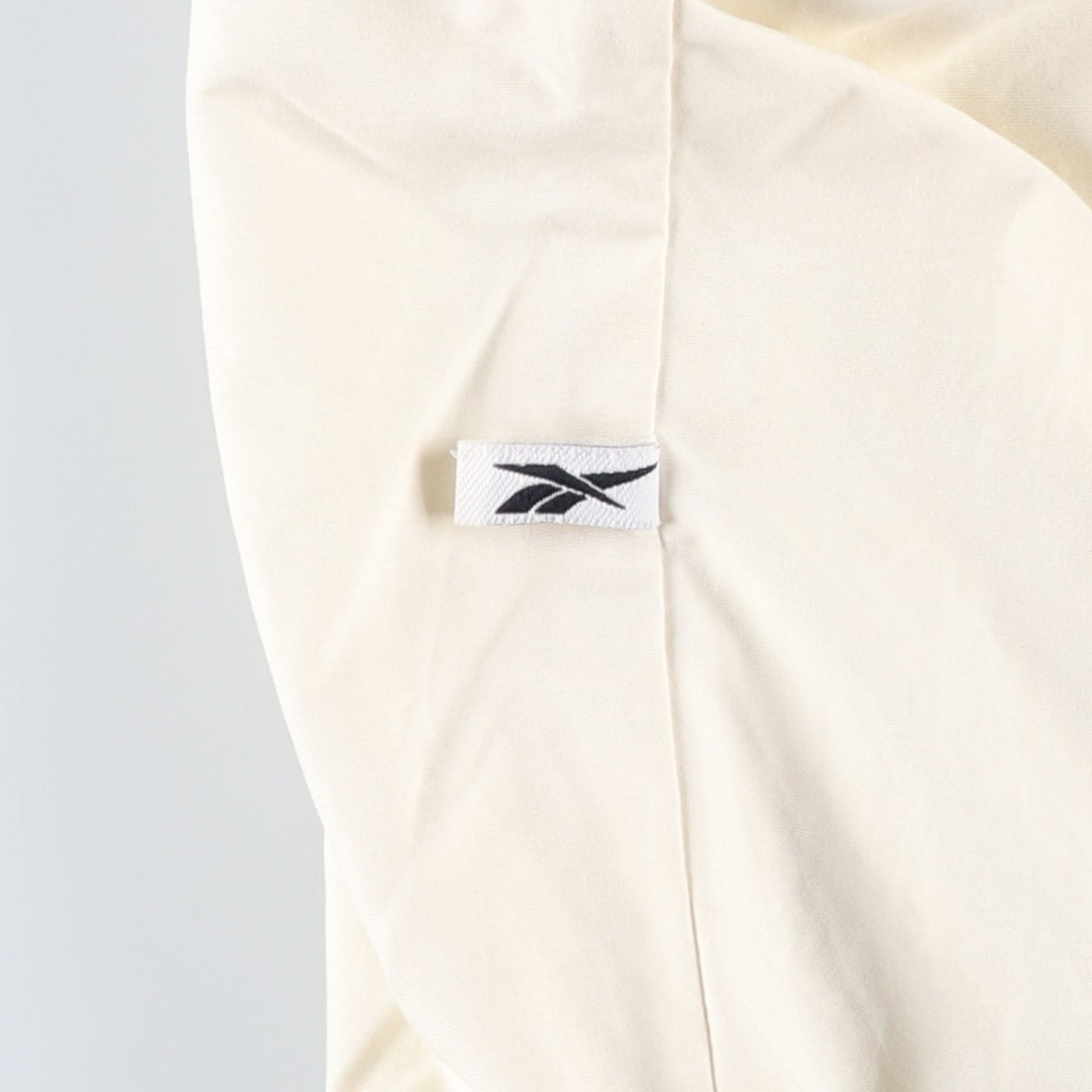 2000s~ Reebok Wisconsin University College Nylon Jacket, Men's Size L Nylon black type Vintage Second Hand