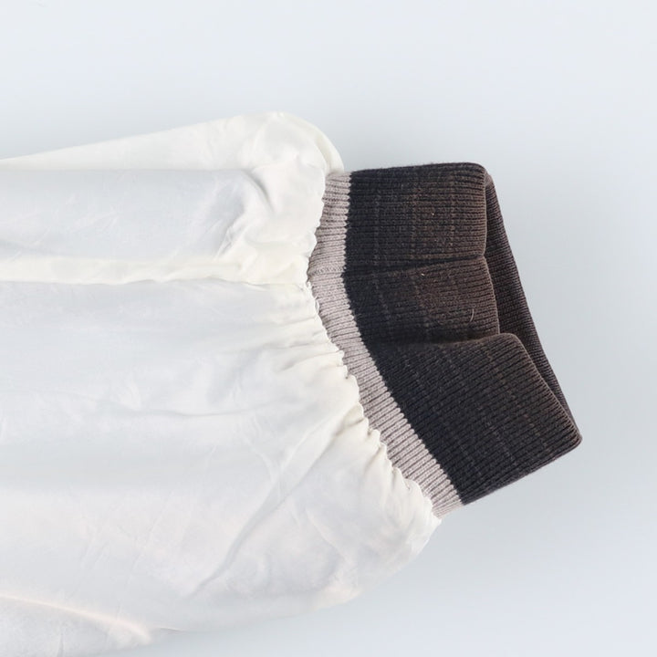 2000s~ Reebok Wisconsin University College Nylon Jacket, Men's Size L Nylon black type Vintage Second Hand