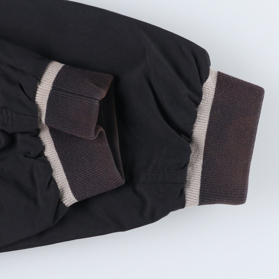 2000s~ Reebok Wisconsin University College Nylon Jacket, Men's Size L Nylon black type Vintage Second Hand