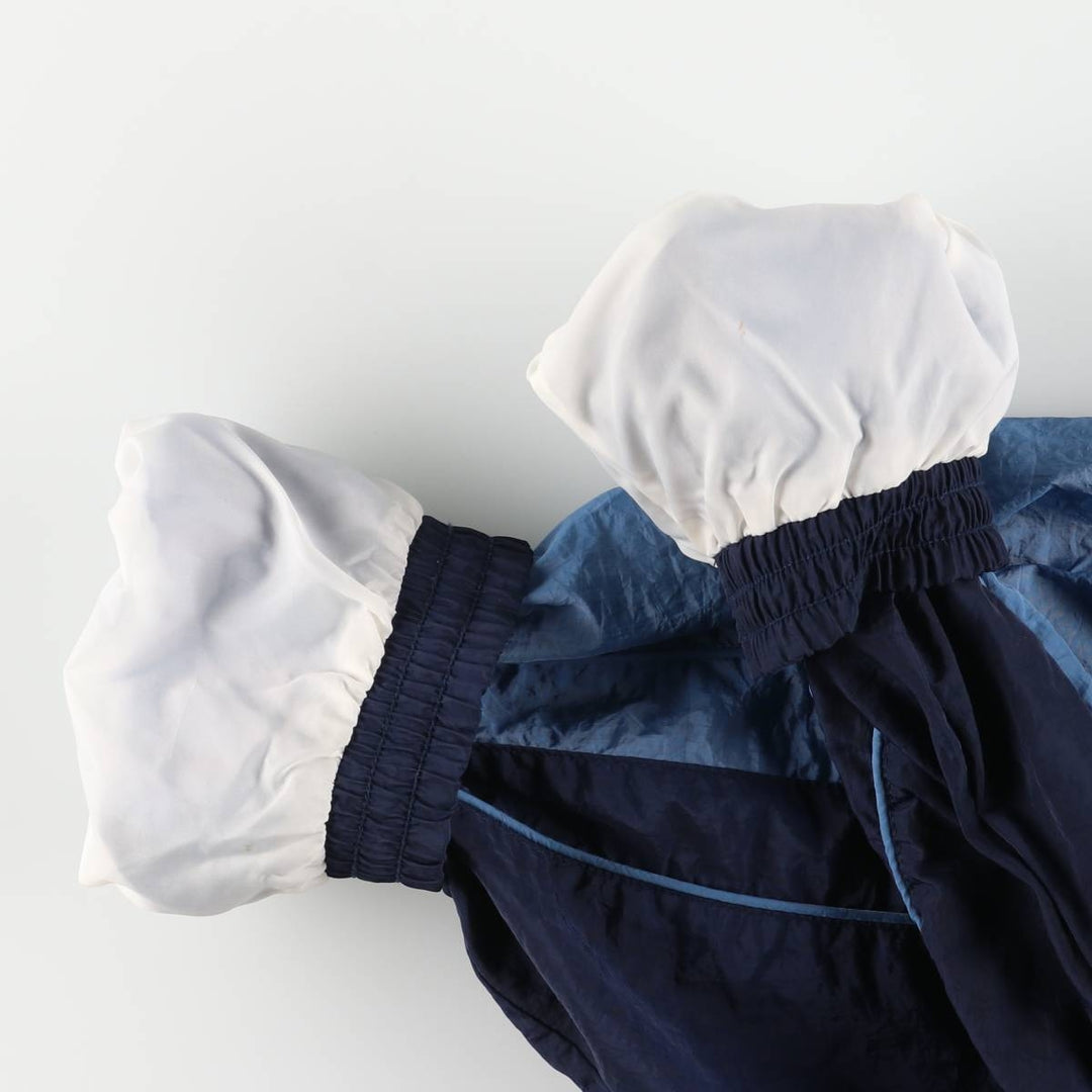 2000s~ Reebok Two-Tone Nylon Jacket, Men's Size L Nylon navy blue type Vintage Second Hand