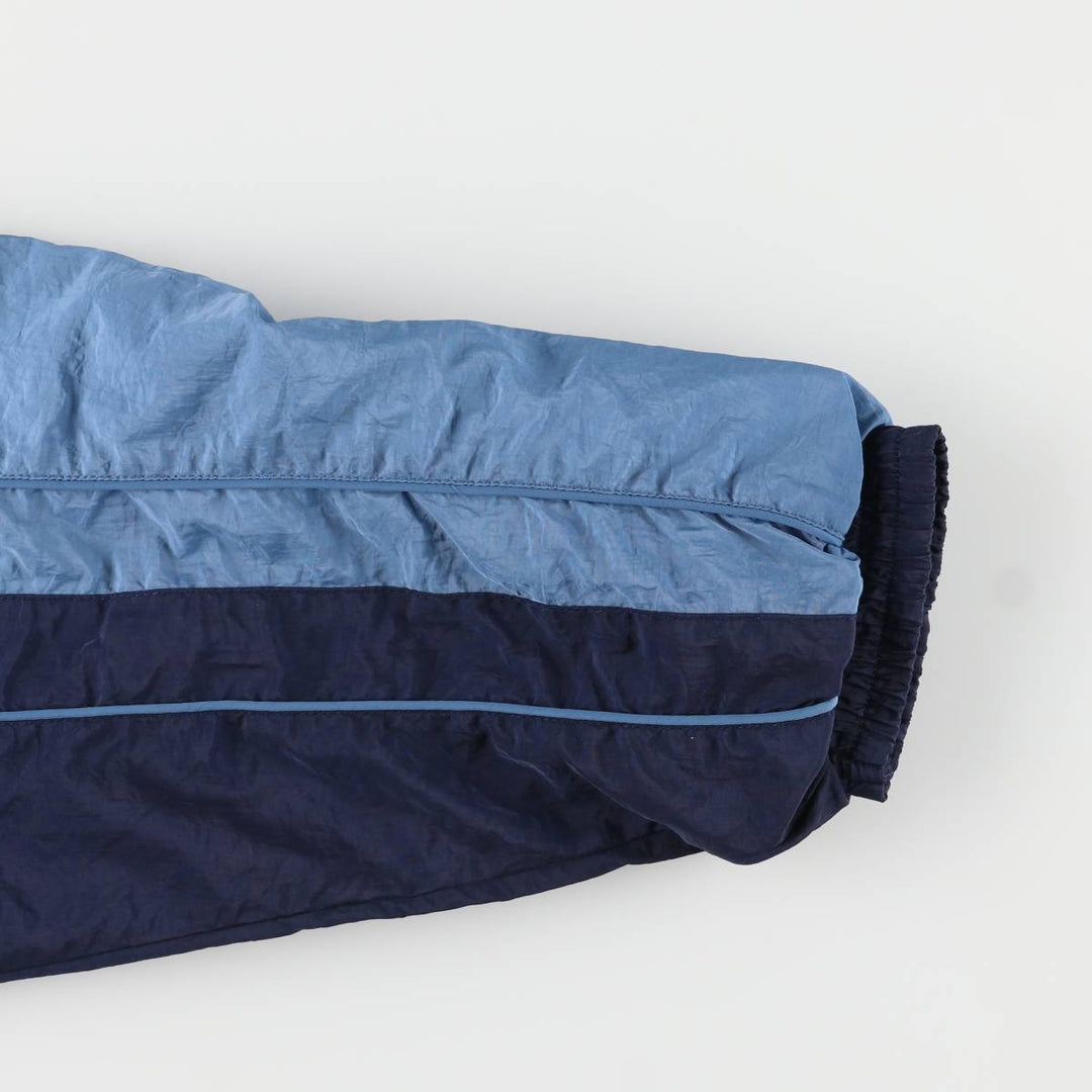 2000s~ Reebok Two-Tone Nylon Jacket, Men's Size L Nylon navy blue type Vintage Second Hand