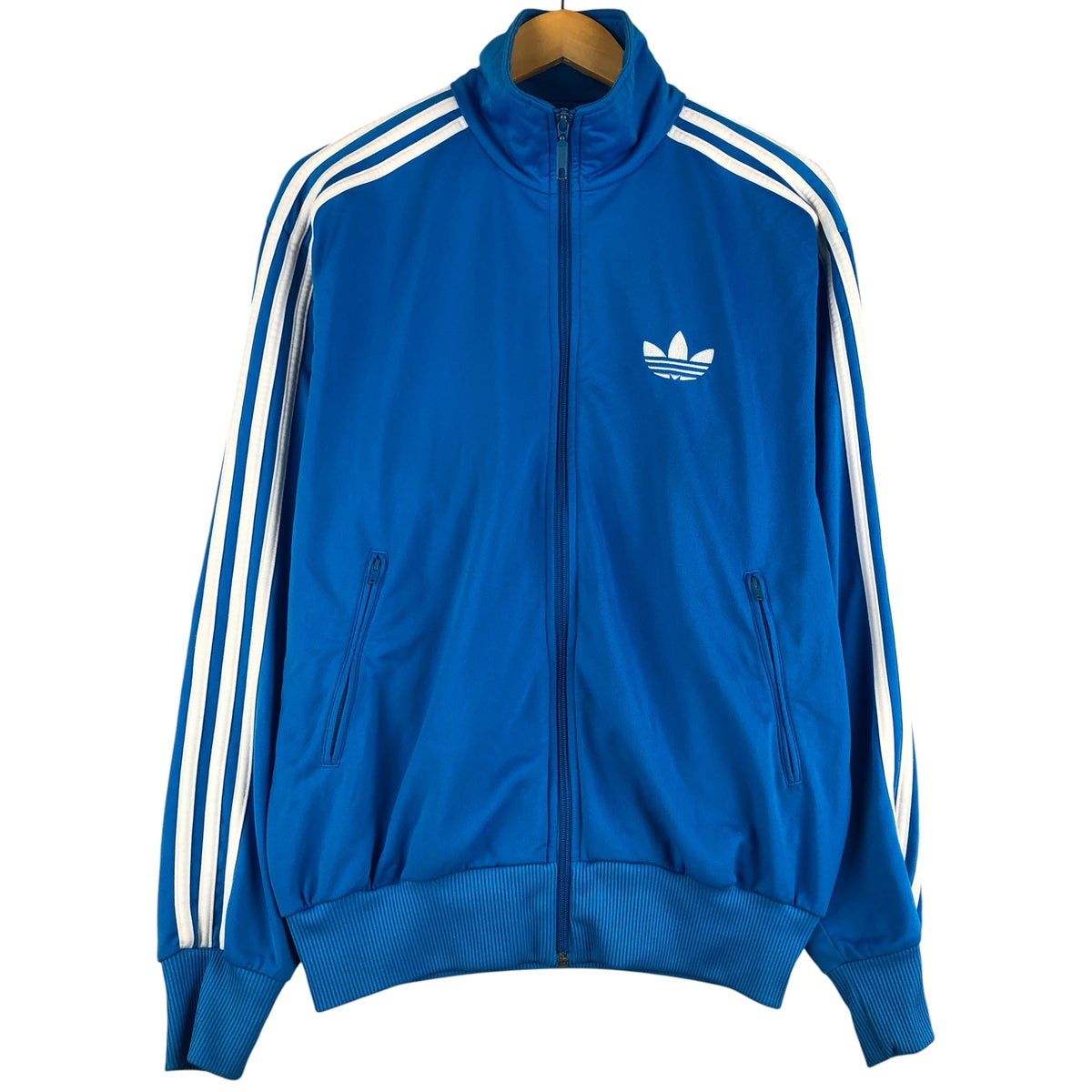 adidas アディダス 00s Jersey Track Jacket XL 00'S adidas Originals Jersey Track Jacket Men's M polyester Blue