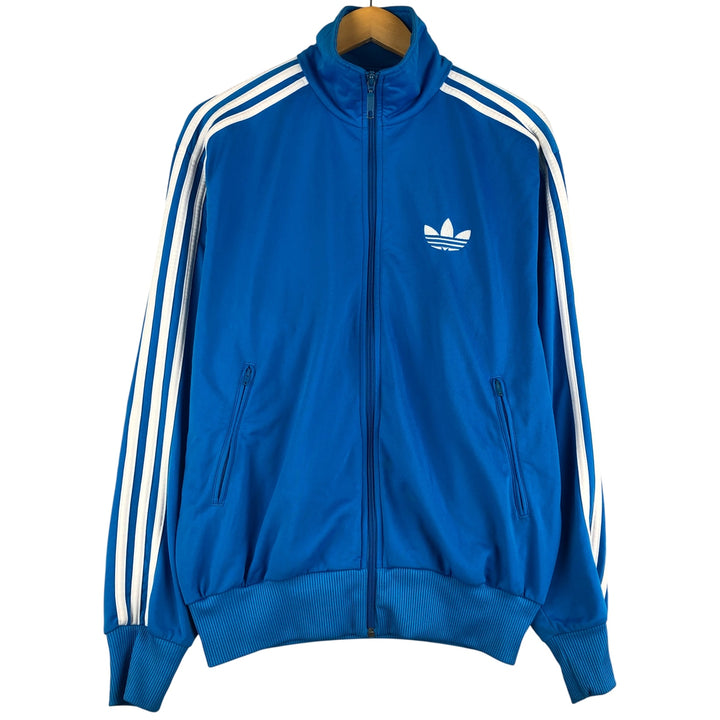 00'S adidas Originals Jersey Track Jacket Men's M polyester Blue type light blue Vintage Second Hand