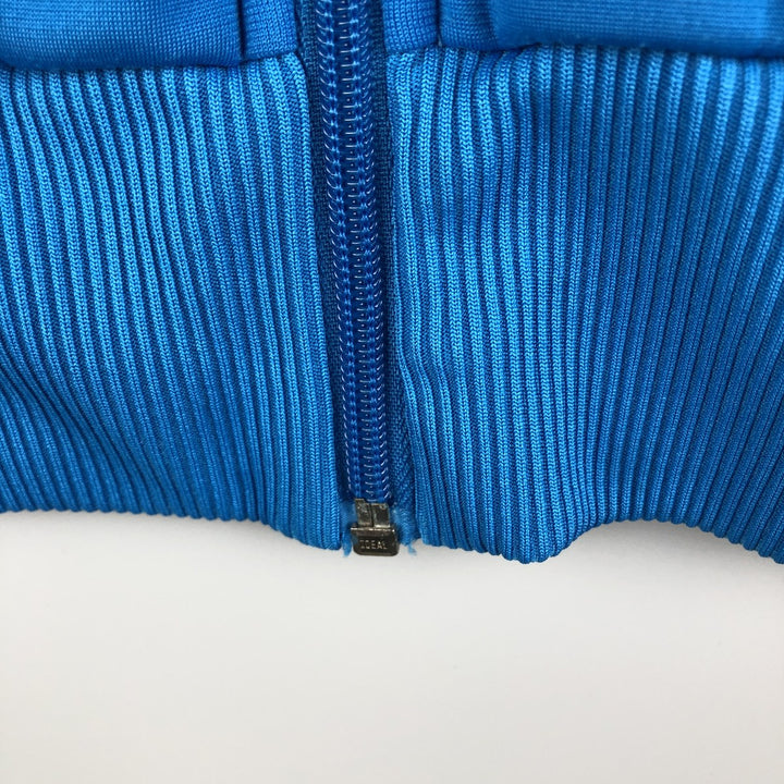 00'S adidas Originals Jersey Track Jacket Men's M polyester Blue type light blue Vintage Second Hand