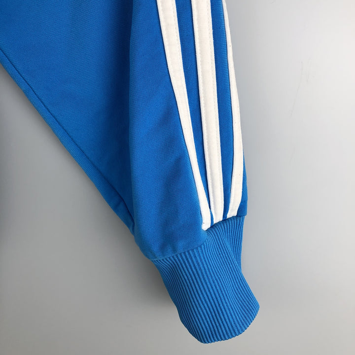 00'S adidas Originals Jersey Track Jacket Men's M polyester Blue type light blue Vintage Second Hand