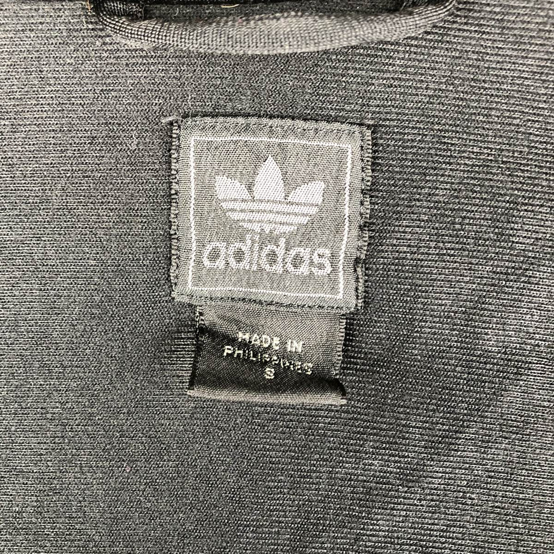 2000'S adidas Originals Jersey Track Jacket, Men's Size Small polyester black type Vintage Second Hand