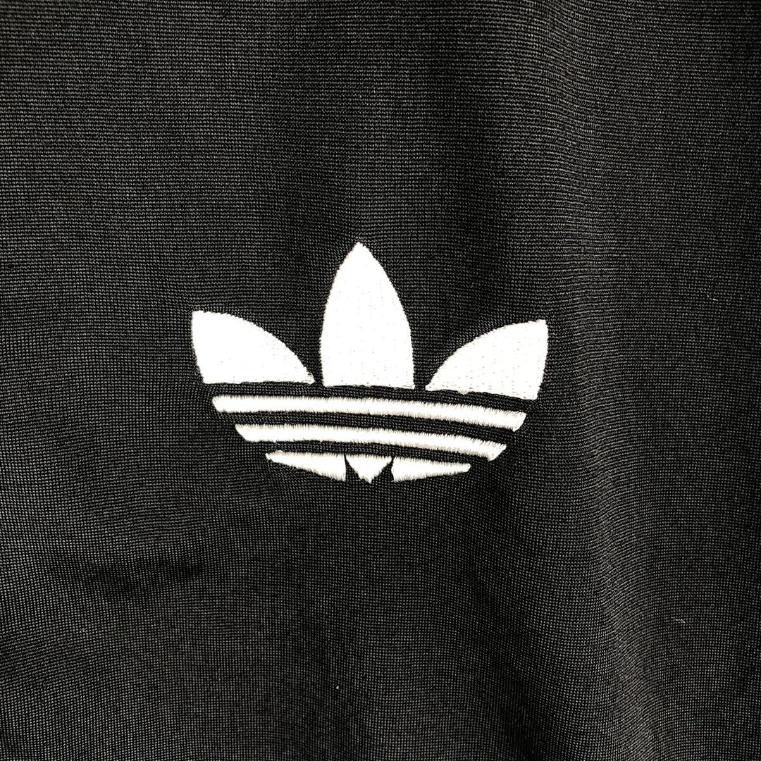 2000'S adidas Originals Jersey Track Jacket, Men's Size Small polyester black type Vintage Second Hand