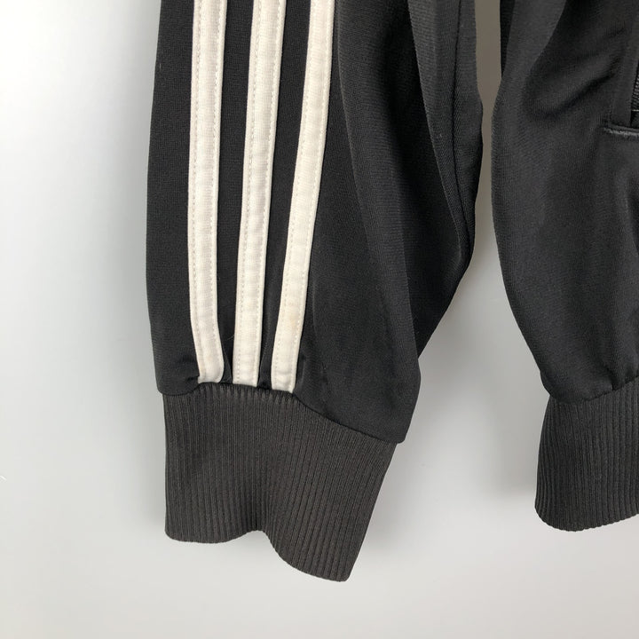 2000'S adidas Originals Jersey Track Jacket, Men's Size Small polyester black type Vintage Second Hand
