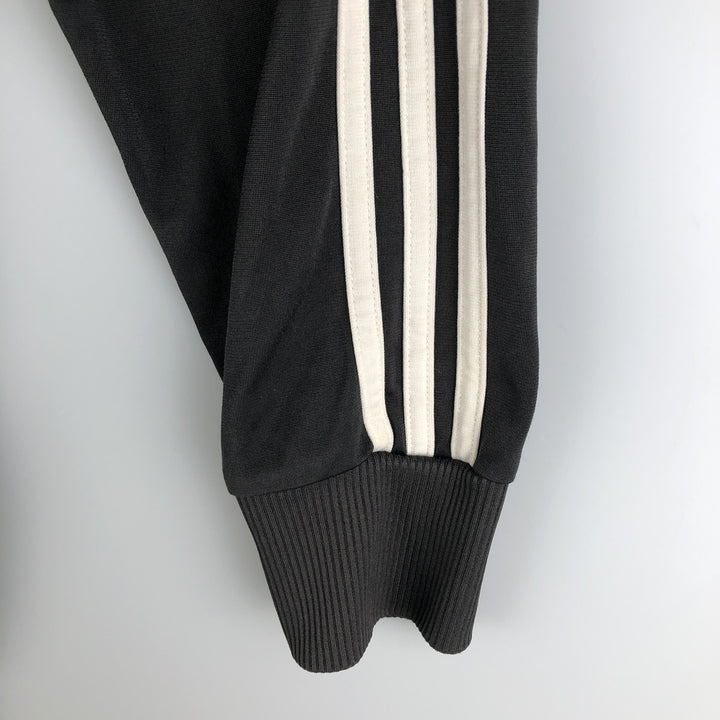 2000'S adidas Originals Jersey Track Jacket, Men's Size Small polyester black type Vintage Second Hand