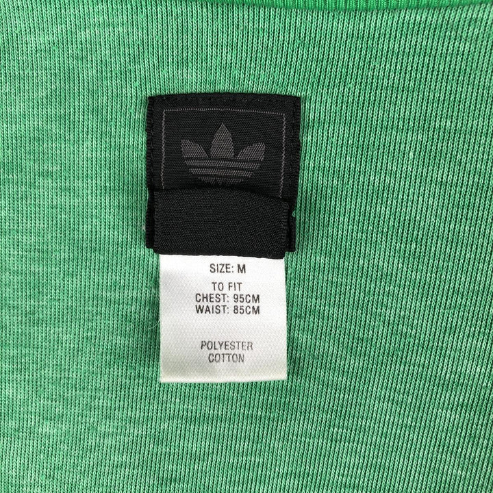 00'S adidas Originals Jersey Track Jacket Men's M polyester green type Vintage Second Hand