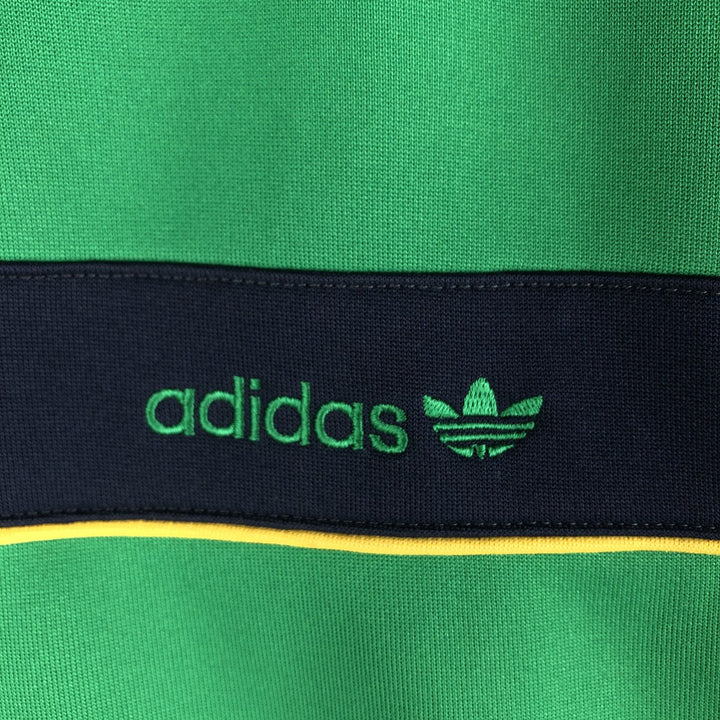 00'S adidas Originals Jersey Track Jacket Men's M polyester green type Vintage Second Hand