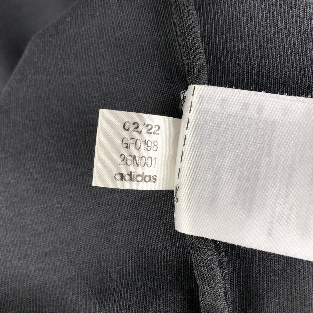 Adidas Originals Jersey Track Jacket Men's Size L polyester black type Vintage Second Hand