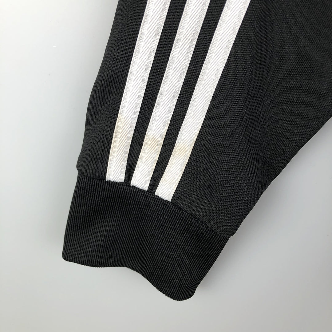 Adidas Originals Jersey Track Jacket Men's Size L polyester black type Vintage Second Hand