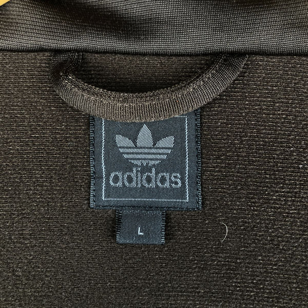 00'S adidas Originals Jersey Track Jacket Men's Size L polyester brown type Vintage Second Hand