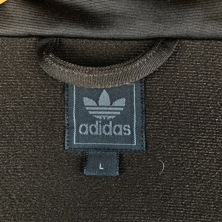 00'S adidas Originals Jersey Track Jacket Men's Size L polyester brown type Vintage Second Hand