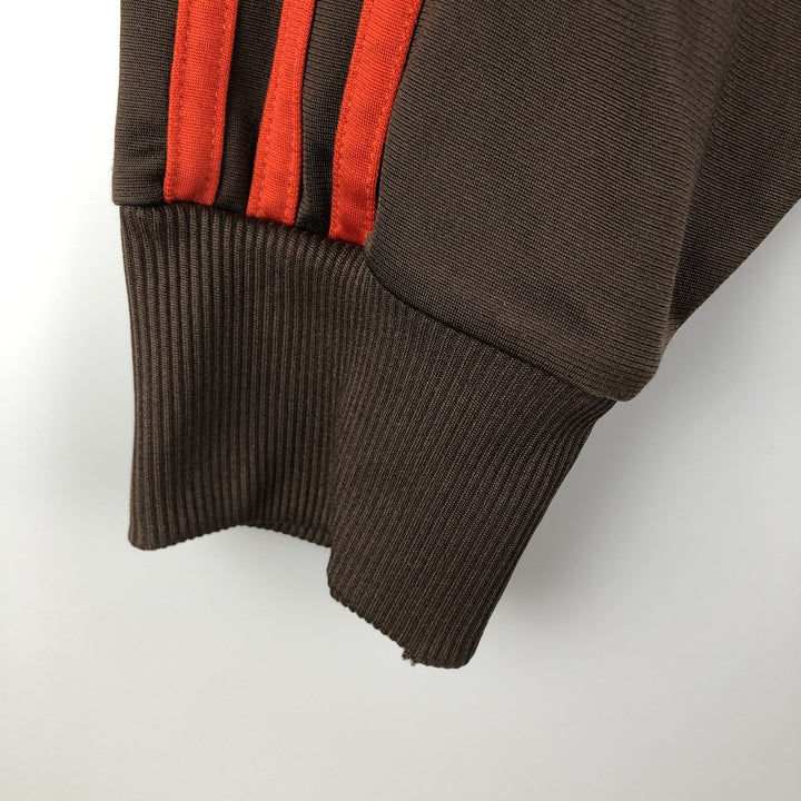 00'S adidas Originals Jersey Track Jacket Men's Size L polyester brown type Vintage Second Hand