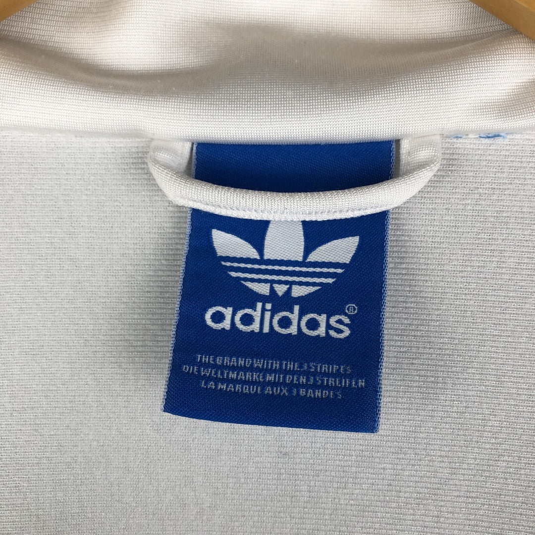 Adidas Originals Jersey Track Jacket, Men's XXL unclear white type Vintage Second Hand