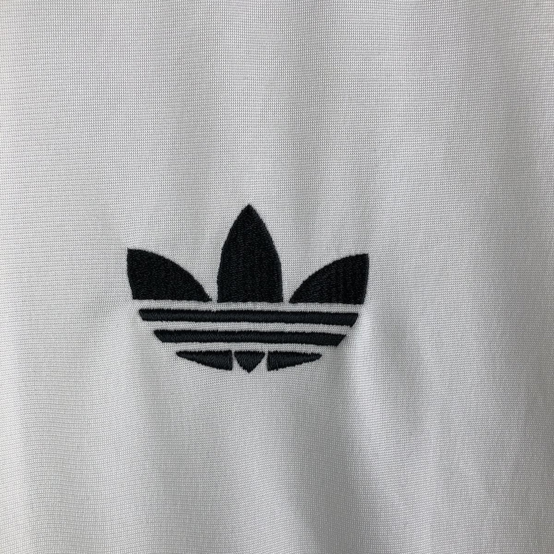 Adidas Originals Jersey Track Jacket, Men's XXL unclear white type Vintage Second Hand