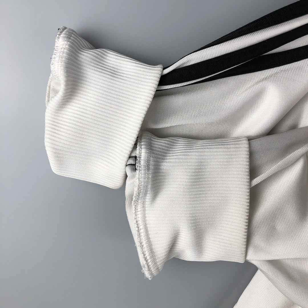 Adidas Originals Jersey Track Jacket, Men's XXL unclear white type Vintage Second Hand