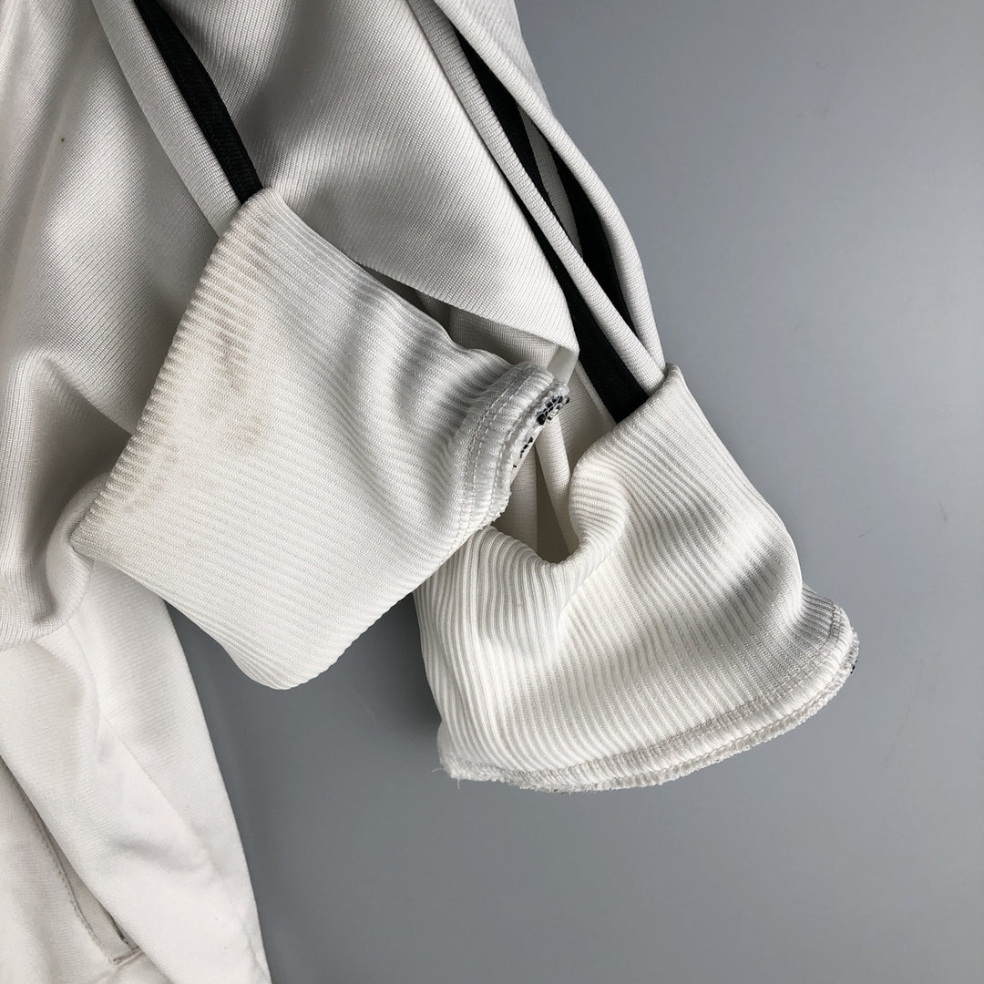 Adidas Originals Jersey Track Jacket, Men's XXL unclear white type Vintage Second Hand